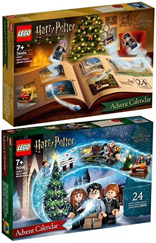 Lego 2er Set: 76404 Harry Potter Adventskalender 2022 & 76390 Harry Potter Adventskalender 2021 von BRICKCOMPLETE
