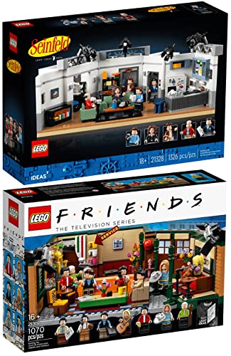 Lego 2er Set: 21328 Seinfeld & 21319 Central Perk von BRICKCOMPLETE