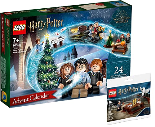 Lego 2er Set: 76390 Harry Potter Adventskalender & 30420 Harry Potter und Hedwig Polybag von BRICKCOMPLETE