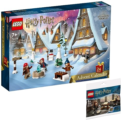 Lego 2er Set: 76418 Harry Potter Adventskalender & 30392 Hermines Schreibtisch von BRICKCOMPLETE