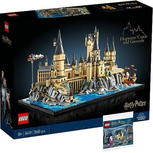 Lego 2er Set: 76419 Schloss Hogwarts mit Schlossgelände & 30435 Baue Dein eigenes Schloss Hogwarts Polybag von BRICKCOMPLETE