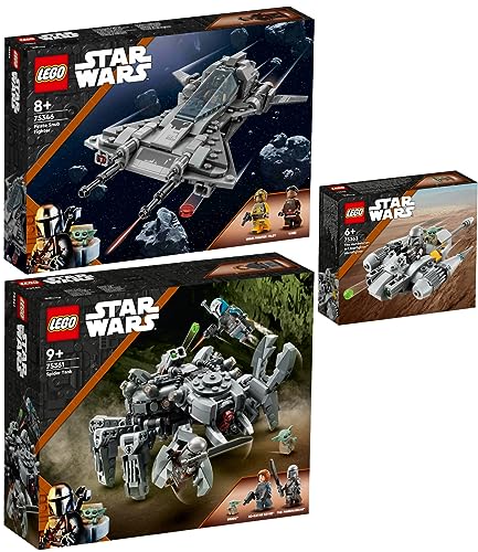 Lego 3er Set: 75361 Spinnenpanzer, 75346 Snubfighter der Piraten & 75363 N-1 Starfighter des Mandalorianers Microfighter Lego 3er Set: 75361 Spinnenpanzer, 75346 Snubfighter der Piraten & 75363 N-1 Starfighter des Mandalorianers Microfighter von BRICKCOMPLETE