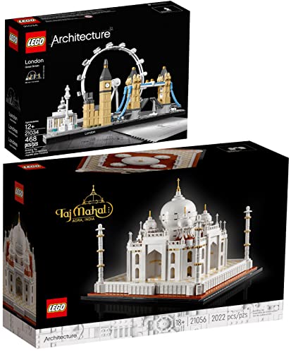 Lego Architecture 2er Set: 21056 Taj Mahal & 21034 London Lego Architecture 2er Set: 21056 Taj Mahal & 21034 London von BRICKCOMPLETE