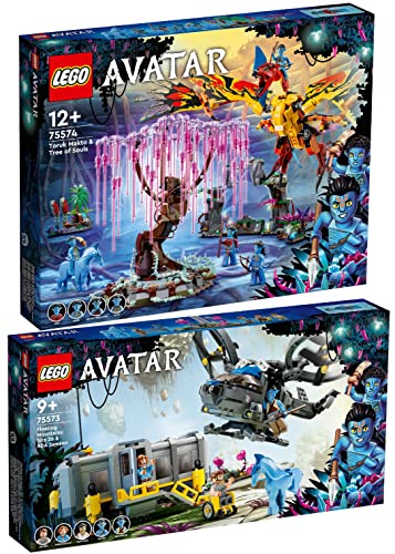 Lego Avatar 2er Set: 75573 Schwebende Berge: Site 26 und RDA Samson & 75574 Toruk Makto und der Baum der Seelen von BRICKCOMPLETE