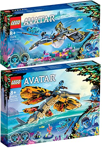 Lego Avatar 2er Set: 75575 Entdeckung des Ilu & 75576 Skimwing Abenteuer Lego Avatar 2er Set: 75575 Entdeckung des Ilu & 75576 Skimwing Abenteuer von BRICKCOMPLETE