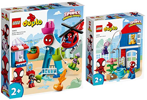 Lego Duplo 2er Set:10995 Spider-Mans Haus & 10963 Spider-Man & Friends: Jahrmarktabenteuer Lego Duplo 2er Set:10995 Spider-Mans Haus & 10963 Spider-Man & Friends: Jahrmarktabenteuer von BRICKCOMPLETE