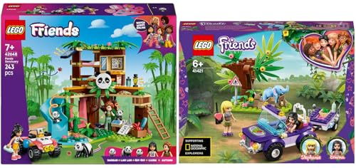 Lego Friends 2er Set: 42648 Panda-Pflegestation & 41421 Rettung des Elefantenbabys mit Transporter Lego Friends 2er Set: 42648 Panda-Pflegestation & 41421 Rettung des Elefantenbabys mit Transporter von BRICKCOMPLETE