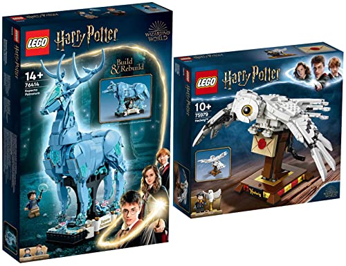 Lego Harry Potter 2er Set: 76414 Expecto Patronum & 75979 Hedwig von BRICKCOMPLETE