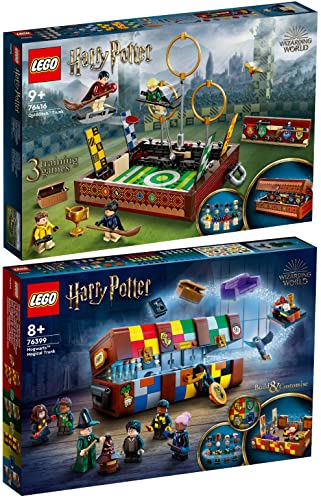 Lego Harry Potter 2er Set: 76416 Quidditch Koffer & 76399 Hogwarts Zauberkoffer von BRICKCOMPLETE