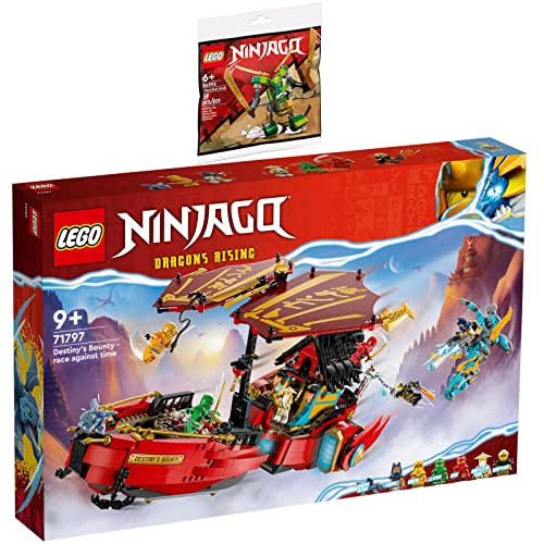 Lego Ninjago 2er Set: 71797 Ninja-Flugsegler im Wettlauf mit der Zeit & 30593 Lloyd Suit Mech Polybag Lego Ninjago 2er Set: 71797 Ninja-Flugsegler im Wettlauf mit der Zeit & 30593 Lloyd Suit Mech Polybag von BRICKCOMPLETE