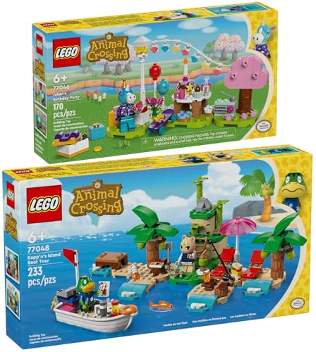 Lego Set: 77046 Jimmys Geburtstagsparty & 77048 Käptens Insel-Bootstour von BRICKCOMPLETE