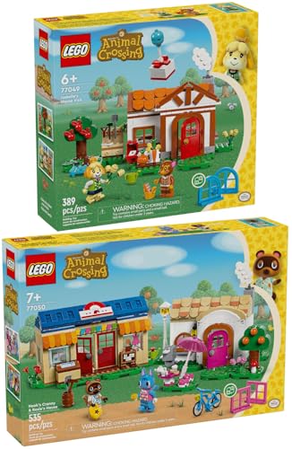 Lego Set: 77049 Besuch von Melinda & 77050 Nooks Laden und Sophies Haus von BRICKCOMPLETE