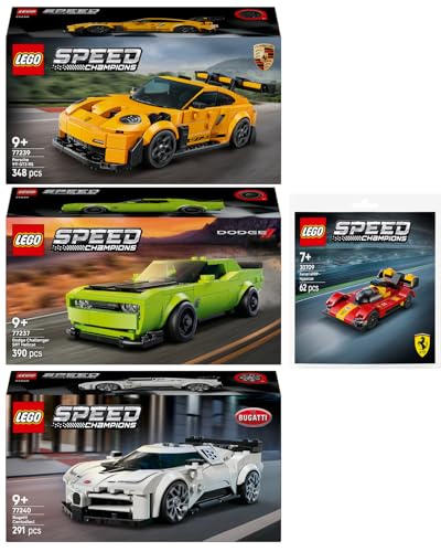 Lego Speed Champions 4er Set: 77237, 77239, 77240 & 30709 Lego Speed Champions 4er Set: 77237, 77239, 77240 & 30709 von BRICKCOMPLETE
