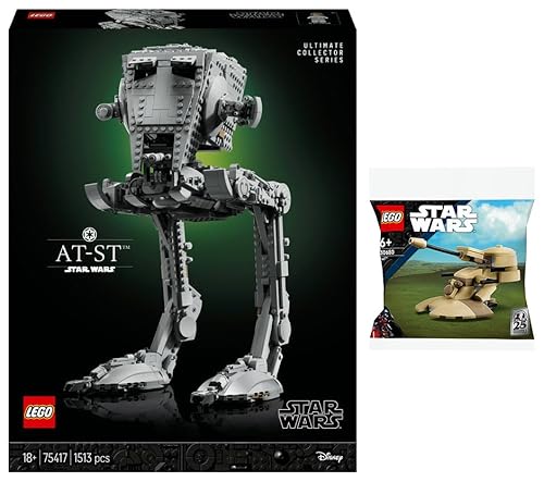 Lego Star Wars 2er Set: 75417 at-ST™ Kampfläufer & 30680 AAT™ von BRICKCOMPLETE