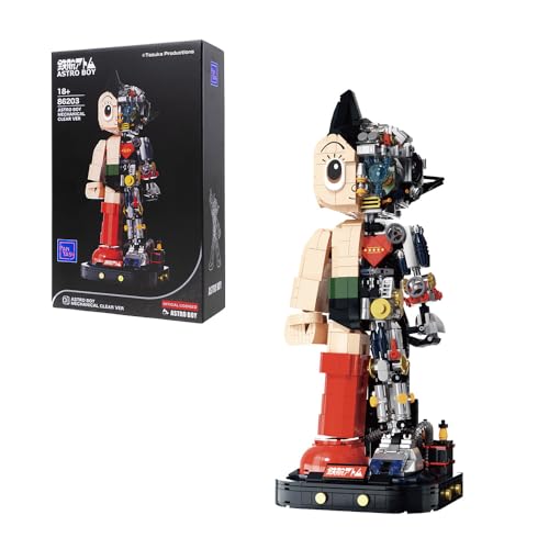 BRICKKK Astro Boy Bausatz, Ikonisches Konstruktionsset für Erwachsene Jugendliche Detailliertes Modell für die Präsentation Einzigartige Deko für Zuhause & Büro & Perfekte Geschenkidee von BRICKKK