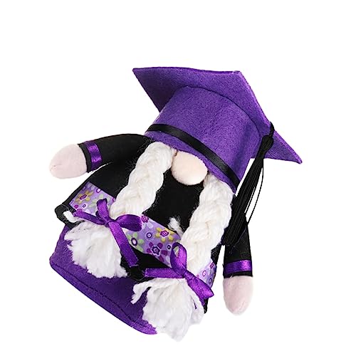 BRIGHTFUFU Einzigartige Graduation Party Schmuck Puppe Plüsch Spielzeug Foto Prop GNOME Für Jungen Und Mädchen von BRIGHTFUFU