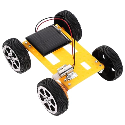 BRIGHTFUFU 1 Satz Auto-DIY-Fahrzeug-motorwagen-pädagogisches Solarbetriebenes Auto-Modellbau-kit von BRIGHTFUFU