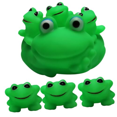 BRIGHTFUFU 1 Satz Duschspielzeug Nehmen Frosch Familienspielzeug Frosch Badespielzeug in Froschform Badespielzeug Für Babys Schwimmendes Froschspielzeug Green BRIGHTFUFU 1 Satz Duschspielzeug Nehmen Frosch Familienspielzeug Frosch Badespielzeug in Froschform Badespielzeug Für Babys Schwimmendes Froschspielzeug Green von BRIGHTFUFU