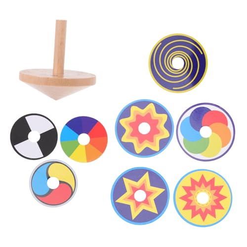 BRIGHTFUFU 1 Satz Kreisel dartscheibe mitgebsel Kindergeburtstag hürden The Game Gyroskop Handspielzeug für Gyro- DIY-Tops Holzplatten Papier BRIGHTFUFU 1 Satz Kreisel dartscheibe mitgebsel Kindergeburtstag hürden The Game Gyroskop Handspielzeug für Gyro- DIY-Tops Holzplatten Papier von BRIGHTFUFU