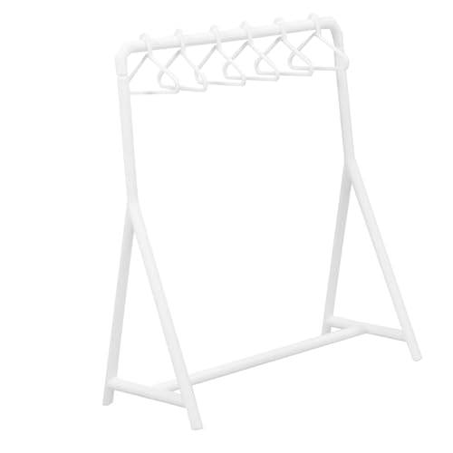 BRIGHTFUFU Miniatur-puppenkleidungs-Organizer Platzsparender Mini-kleiderständer Stabiler Kleiderbügel Aus Kunststoff Vielseitige Miniaturmöbel für Das Puppenhaus BRIGHTFUFU Miniatur-puppenkleidungs-Organizer Platzsparender Mini-kleiderständer Stabiler Kleiderbügel Aus Kunststoff Vielseitige Miniaturmöbel für Das Puppenhaus von BRIGHTFUFU