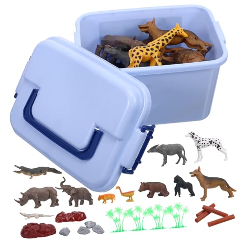 BRIGHTFUFU 1 Set 58 TLG Tier Plastikspielzeug Kinderspielzeug Kleinkindspielzeug Für Jungen Für Kleinkinder Das Tier Tiere Mini BRIGHTFUFU 1 Set 58 TLG Tier Plastikspielzeug Kinderspielzeug Kleinkindspielzeug Für Jungen Für Kleinkinder Das Tier Tiere Mini von BRIGHTFUFU