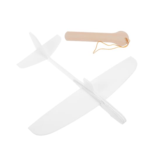 BRIGHTFUFU 1 Set Fliegendes Modellflugzeug, Fliegendes Spielzeug, DIY Holzflugzeug-Spielzeug, Segelflugzeugmodell Für Kinder, Holzflugzeug-Segelflugzeug Für Wissenschaftliche Projekte von BRIGHTFUFU