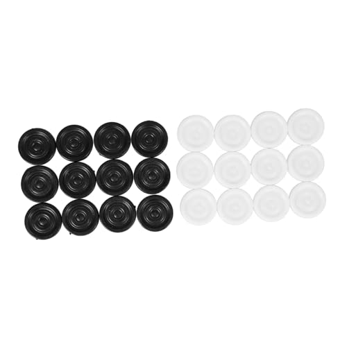 BRIGHTFUFU 1 Set Kunststoff Dame Schachfiguren Backgammon Schachfiguren Unterhaltung Brettspielset von BRIGHTFUFU