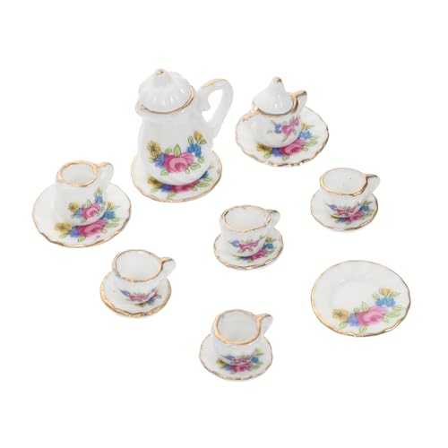 BRIGHTFUFU 1satz Mini Teetasse Ornament Dekoration Für Puppenhaus Simulierte Kleine Tassen Adorable Mini Teaware Modelle Für Miniature Sammler Und Liebhaber BRIGHTFUFU 1satz Mini Teetasse Ornament Dekoration Für Puppenhaus Simulierte Kleine Tassen Adorable Mini Teaware Modelle Für Miniature Sammler Und Liebhaber von BRIGHTFUFU