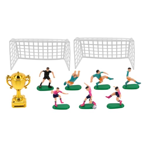 BRIGHTFUFU Miniatur-fußballmodell Mit Goldener Trophäe Für Puppenhaus Spielzeug Kuchendekoration Fußballspieler Minifiguren Mini-fußballmodelle Partydekoration BRIGHTFUFU Miniatur-fußballmodell Mit Goldener Trophäe Für Puppenhaus Spielzeug Kuchendekoration Fußballspieler Minifiguren Mini-fußballmodelle Partydekoration von BRIGHTFUFU