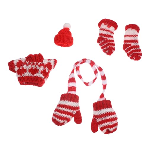 BRIGHTFUFU 1 Set Miniatur Doll Kleidung Winter Doll Kleidung Accessoires Doll Kleidungsstücke von BRIGHTFUFU