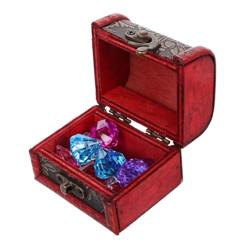 BRIGHTFUFU Abenteuerspiel-requisite Piratenschatzkiste Mit Acrylholz 2er-set Farbe von BRIGHTFUFU