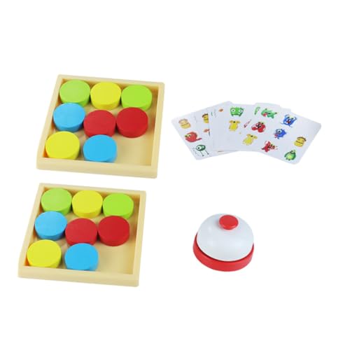 BRIGHTFUFU Interaktives Kampfspiel Für Kinder Schiebeblock-Spielzeug Aus Holz Früherziehung Sicher Für Jungen Und Mädchen Glatte Ecken von BRIGHTFUFU