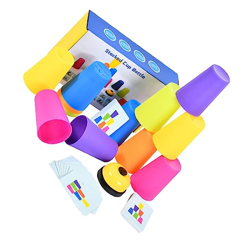 BRIGHTFUFU 1 Set Schlacht Tasse Spiel Pädagogisches Für Pädagogisches Stapeln Pp BRIGHTFUFU 1 Set Schlacht Tasse Spiel Pädagogisches Für Pädagogisches Stapeln Pp von BRIGHTFUFU