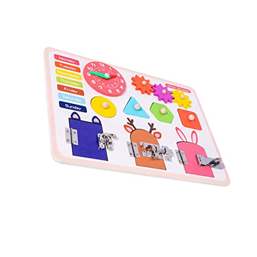BRIGHTFUFU Praktisches Entsperrspielzeug Für Kinder Busy Cube Lerntafel BRIGHTFUFU Praktisches Entsperrspielzeug Für Kinder Busy Cube Lerntafel von BRIGHTFUFU