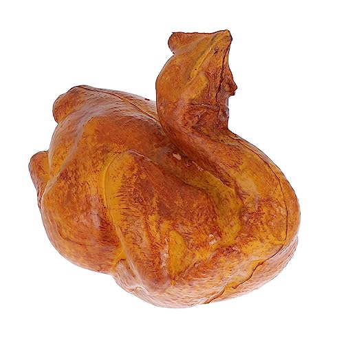 BRIGHTFUFU 1 Stück Realistisches Hähnchen Modell aus PU Dekorationsornament für Zuhause Fotorequisite und Lernspielzeug für Partys Hellbraun BRIGHTFUFU 1 Stück Realistisches Hähnchen Modell aus PU Dekorationsornament für Zuhause Fotorequisite und Lernspielzeug für Partys Hellbraun von BRIGHTFUFU