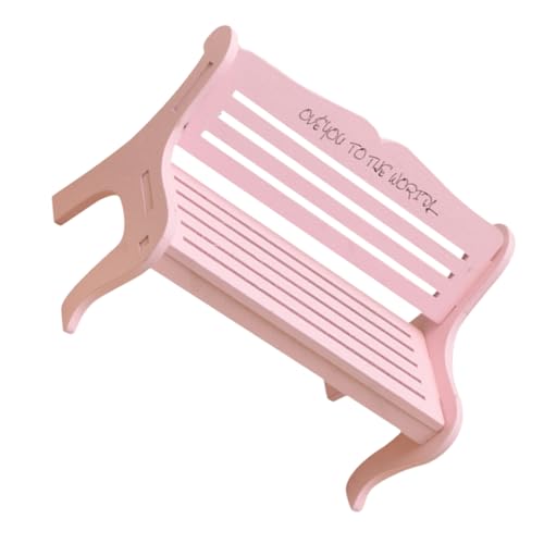 BRIGHTFUFU 1 Stück Stuhl Fotografie Fotografie Bänke Zierbank Miniaturen Möbel Zubehör Für Spielhäuser Schreibtisch Schemel Mini-gartenbank Holzbank Miniatur-Bank Hölzern Rosa BRIGHTFUFU 1 Stück Stuhl Fotografie Fotografie Bänke Zierbank Miniaturen Möbel Zubehör Für Spielhäuser Schreibtisch Schemel Mini-gartenbank Holzbank Miniatur-Bank Hölzern Rosa von BRIGHTFUFU