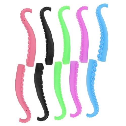 BRIGHTFUFU 10 Stück Octopus Tentakel-fingerpuppen- -partyzubehör Fingerpuppen Gruselige Fingerpuppe Oktopus-marionetten Fingerpuppen BRIGHTFUFU 10 Stück Octopus Tentakel-fingerpuppen- -partyzubehör Fingerpuppen Gruselige Fingerpuppe Oktopus-marionetten Fingerpuppen von BRIGHTFUFU