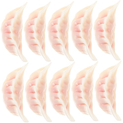 BRIGHTFUFU 10 Stück Realistisches Gefälschtes Lebensmittelmodell, Künstliches Knödelmodell, Shopwinow Showcase, Gefälschtes Knödelmodell von BRIGHTFUFU