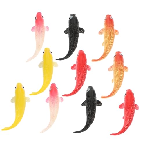 BRIGHTFUFU 10stücke Teiliges Miniatur Karpfen Modelle Für Aquarien Dekorative Fische Realistische Simulation Farbenfrohe Designs Für Fischbecken Und Terrarien BRIGHTFUFU 10stücke Teiliges Miniatur Karpfen Modelle Für Aquarien Dekorative Fische Realistische Simulation Farbenfrohe Designs Für Fischbecken Und Terrarien von BRIGHTFUFU