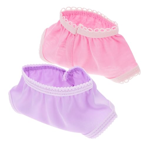 BRIGHTFUFU 10pcs Puppe Underpants Doll Höschen Zubehör Puppenkostüm Tun Spiele Puppenzubehör Vor von BRIGHTFUFU
