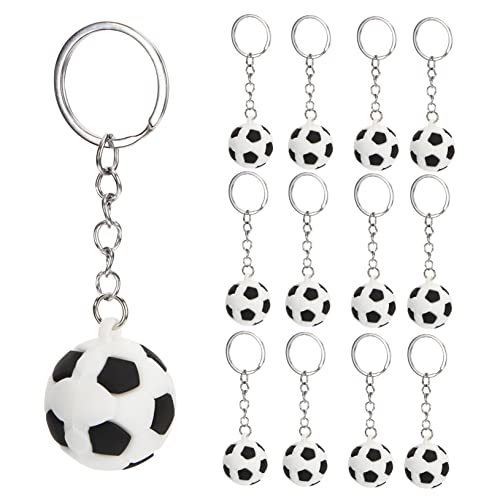 BRIGHTFUFU 12Stücke Fußball Schlüsselanhänger mit Lebendigen Designs für Dekoration für Taschen und Schlüssel Kindergeburtstage BRIGHTFUFU 12Stücke Fußball Schlüsselanhänger mit Lebendigen Designs für Dekoration für Taschen und Schlüssel Kindergeburtstage von BRIGHTFUFU