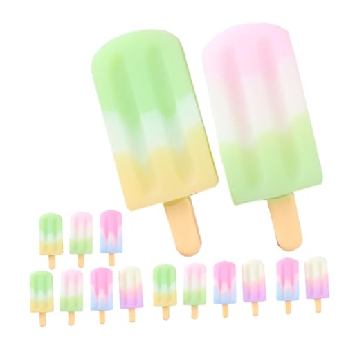 BRIGHTFUFU 15 Stück Simulations- Bausatz Eistüten - Eiscreme Kaufen Plätzchen Am Stiel - Eisbecher Gefälscht Eisstiele Waffeln Harz BRIGHTFUFU 15 Stück Simulations- Bausatz Eistüten - Eiscreme Kaufen Plätzchen Am Stiel - Eisbecher Gefälscht Eisstiele Waffeln Harz von BRIGHTFUFU