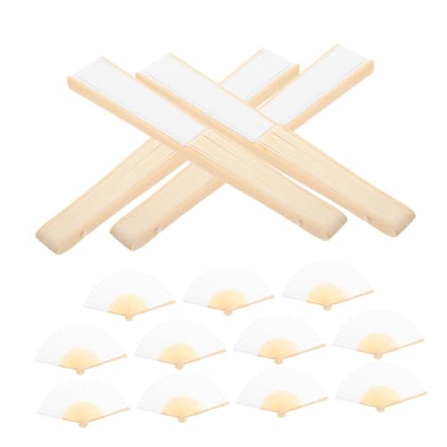 BRIGHTFUFU 15 Stück Teiliges Faltbare Weiße Papier Handfächer aus Blanko Fächer für DIY Malerei Kalligraphie Hochzeiten Partys und Kreative Dekoration BRIGHTFUFU 15 Stück Teiliges Faltbare Weiße Papier Handfächer aus Blanko Fächer für DIY Malerei Kalligraphie Hochzeiten Partys und Kreative Dekoration von BRIGHTFUFU