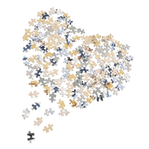 BRIGHTFUFU 150 Stück Teiliges Mini Puzzle für Erwachsene Kreatives Puzzle mit Wellenmuster Pädagogisches zur Stressbewältigung Knobelspiele und Hobbyisten von BRIGHTFUFU