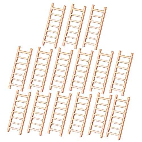 BRIGHTFUFU 15Stücke Teiliges Holzleiter Dekorationsset für Mikrolandschaften Treppe für Sandtischlandschaften Bonsai Accessoires und Kreative DIY Projekte BRIGHTFUFU 15Stücke Teiliges Holzleiter Dekorationsset für Mikrolandschaften Treppe für Sandtischlandschaften Bonsai Accessoires und Kreative DIY Projekte von BRIGHTFUFU