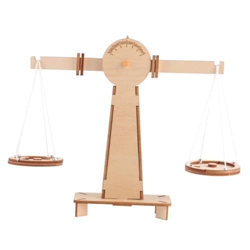BRIGHTFUFU 1stück Holz-balkenwaage Spielzeug Lernspielzeug Zur Gewichtsbestimmung Für Junge Mädchen Interaktives Balancespielzeug Geeignet Für Jungen Und Mädchen Ab Jahren Aus von BRIGHTFUFU