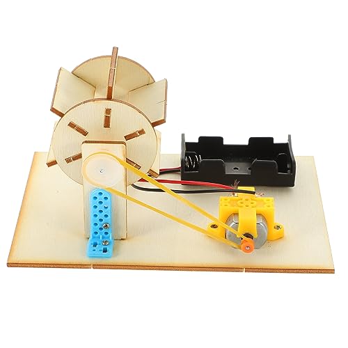 BRIGHTFUFU 1Satz DIY Elektrisches Wasserkraftwerkzeug für Lehrreiches Experimentierkit zur Montage von Hydropower Anlagen für Wissenschaftsprojekte Schule und Freizeit von BRIGHTFUFU