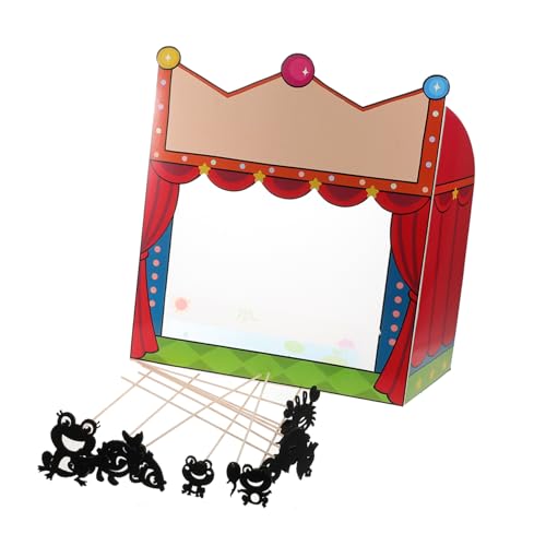 BRIGHTFUFU 1Satz DIY Schattenpuppenset für Kreative Familienaktivitäten Chinesisches Puppentheater für Erwachsene Handwerkszeug Geschichtenerzählen von BRIGHTFUFU