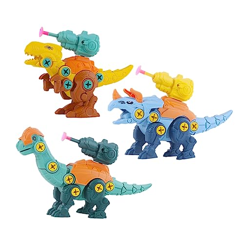 BRIGHTFUFU 1Satz Dinosaurier Zum Zusammenbauen Abnehmbare Dinosaurier Figuren Für Inklusive Triceratops Und Brachiosaurus Pädagogisches Lernspielzeug Für Jungen Und Mädchen BRIGHTFUFU 1Satz Dinosaurier Zum Zusammenbauen Abnehmbare Dinosaurier Figuren Für Inklusive Triceratops Und Brachiosaurus Pädagogisches Lernspielzeug Für Jungen Und Mädchen von BRIGHTFUFU