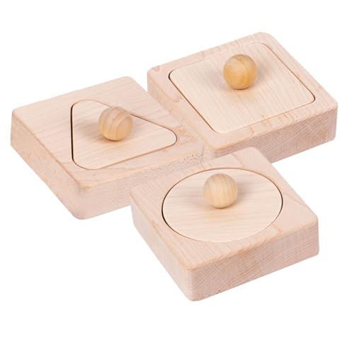 BRIGHTFUFU 1Satz Geometrische Formsortierblöcke aus Holz Montessori Lernspielzeug für Stimuliert Kreativität und Problemlösungsfähigkeiten Langlebig und Sicher für Jungen und Ab BRIGHTFUFU 1Satz Geometrische Formsortierblöcke aus Holz Montessori Lernspielzeug für Stimuliert Kreativität und Problemlösungsfähigkeiten Langlebig und Sicher für Jungen und Ab von BRIGHTFUFU